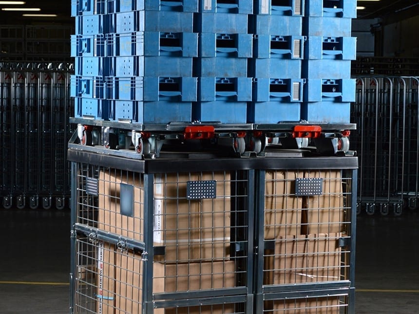 postal and parcel industry roll cages and foldable cages