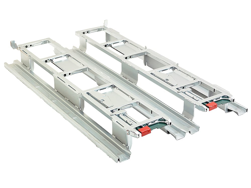 Lean Adaptor Pallet for dollies with KLT boxes in the automotive industry