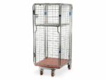 UK A-frame roll container by K.Hartwall with shelf
