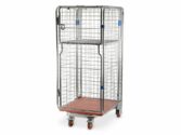UK A-frame roll container by K.Hartwall with shelf