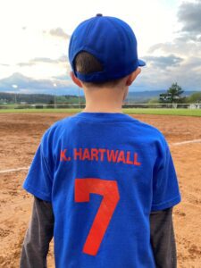 K.Hartwall Jersey of Broadway Community Little League