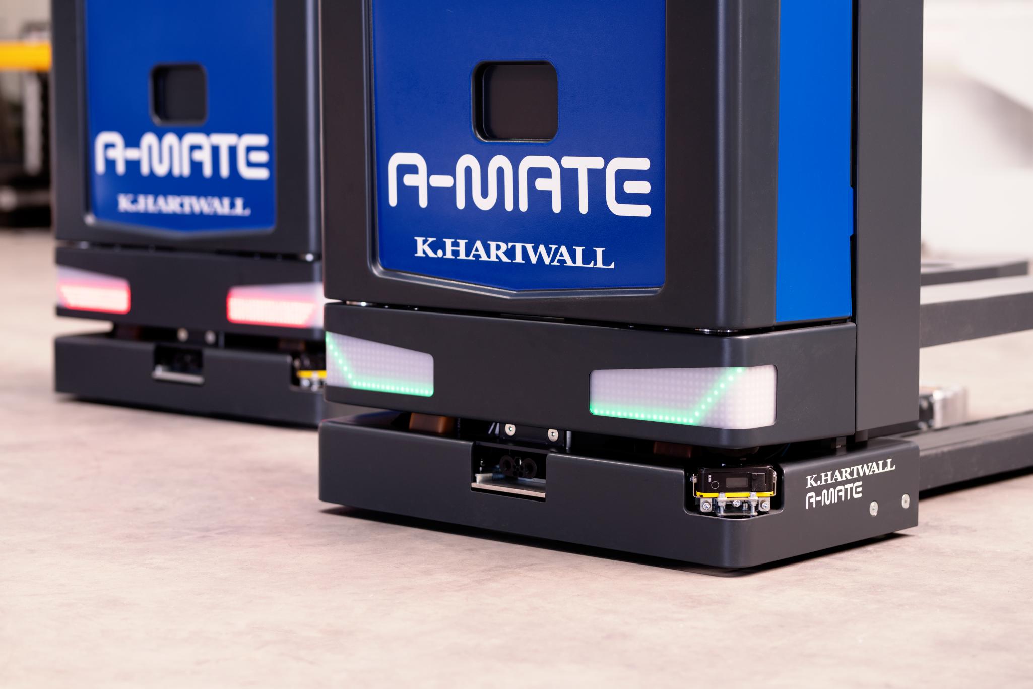 Slim design and omnidrive of A-MATE save time and money