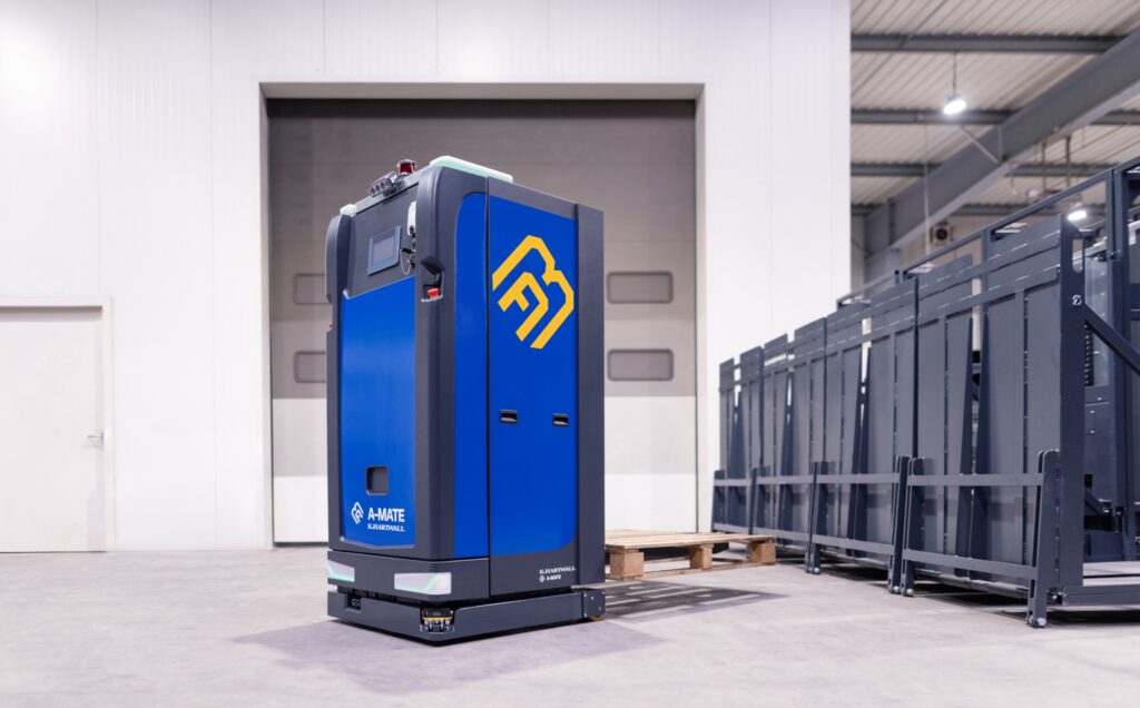 A-MATE Counter AGV with counterweight from K.Hartwall